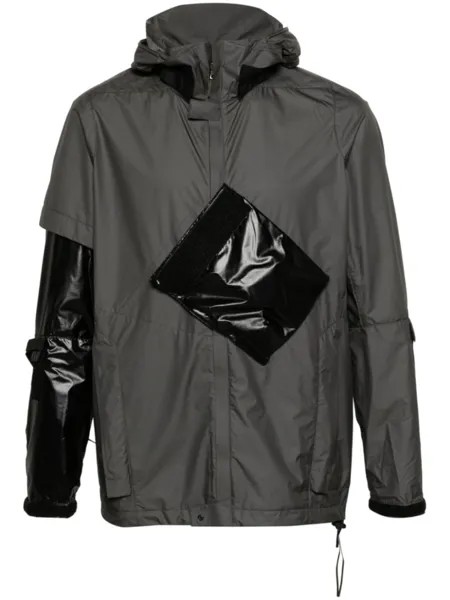 ACRONYM куртка Windstopper Interops с капюшоном, серый
