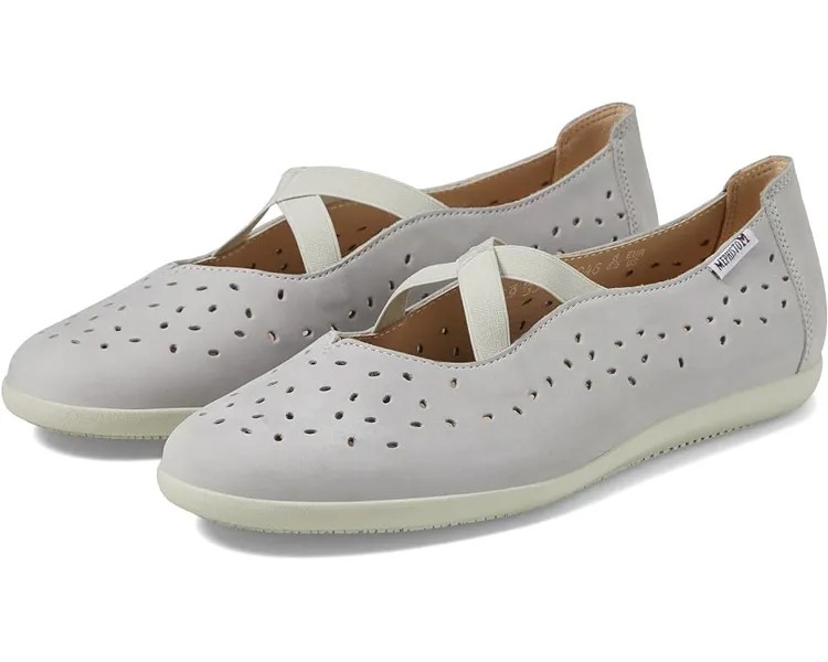 Туфли на плоской подошве Mephisto Karla Perf, цвет Light Grey