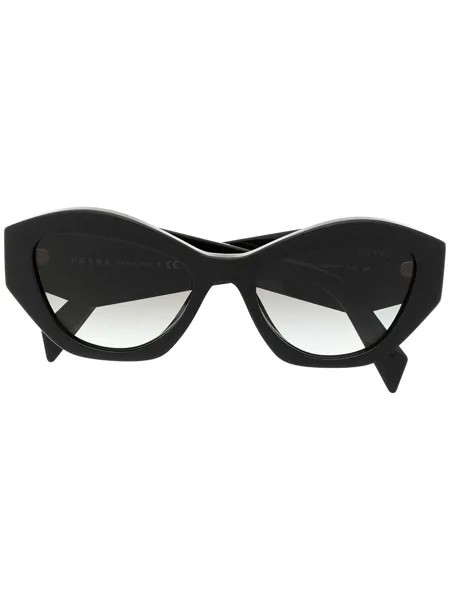 Miu Miu Eyewear солнцезащитные очки в безободковой оправе