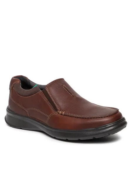 Полуботинки Clarks, коричневый