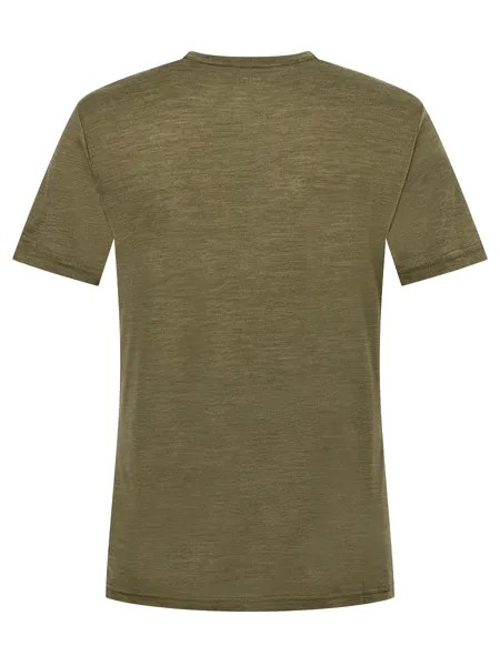 Рубашка super.natural Merino T Shirt, цвет olivgrün