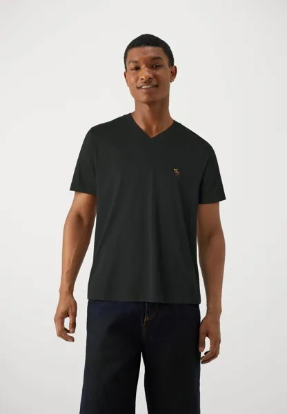 Базовая футболка NEUTRAL VNECK 3 PACK Abercrombie & Fitch, серый