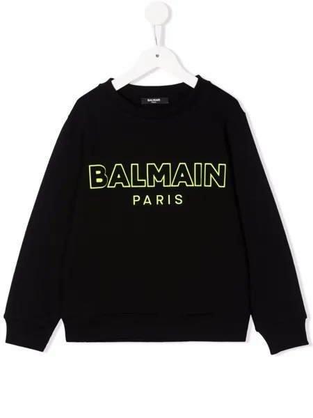 Balmain Kids толстовка с логотипом
