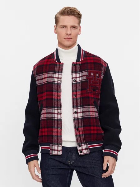 Бомбер стандартного кроя Tommy Hilfiger, красный
