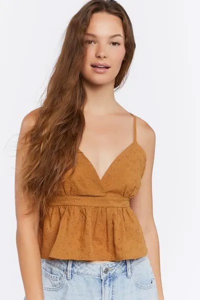 Укороченная майка крест-накрест Forever 21