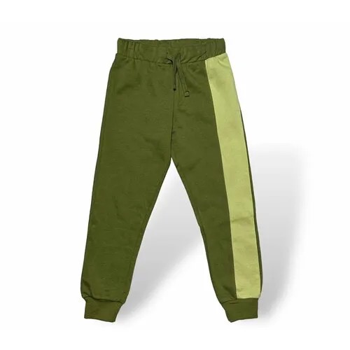 Брюки H&M, размер 134, зеленый