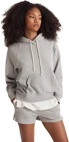 Свободный свитшот с рукавами реглан и принтом Heathered Terry Madewell, цвет Heather Gym Class Grey