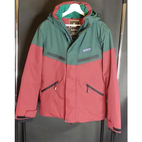 Куртка BURTON, размер S, серый, бордовый