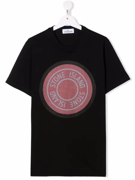 Stone Island Junior футболка с логотипом