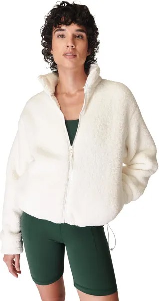 Куртка Canyon Fleece Zip-Up Sweaty Betty, цвет Lily White