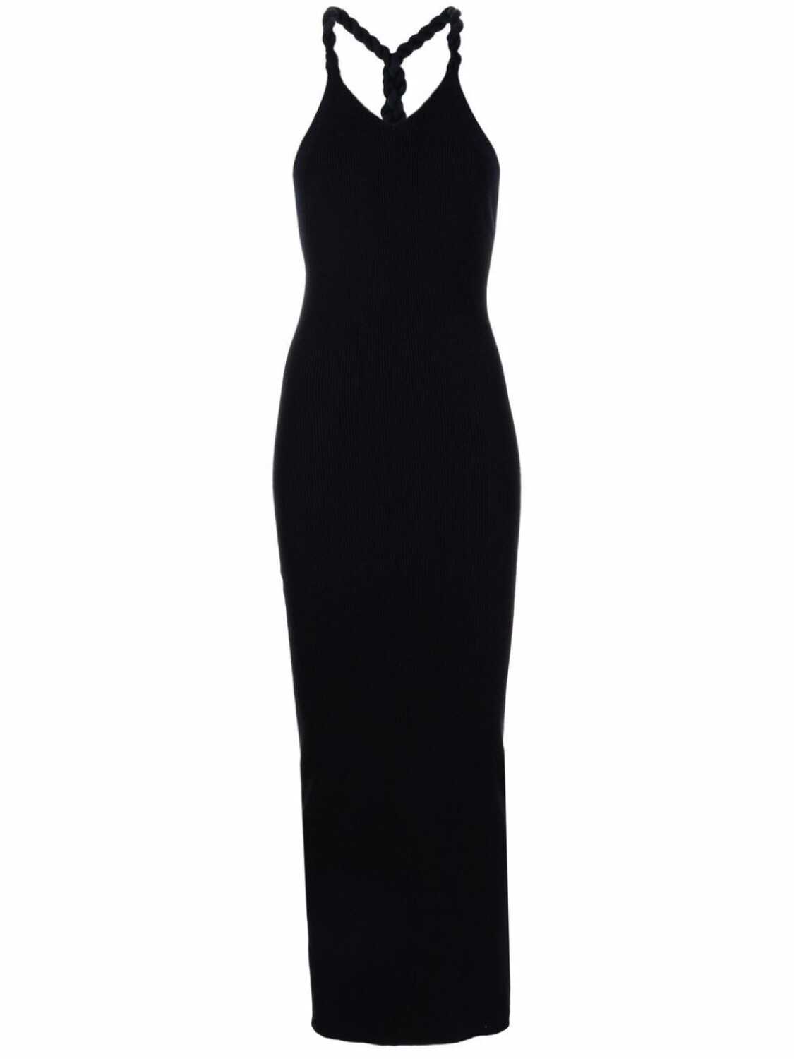 Платье в рубчик Dion Lee, черный