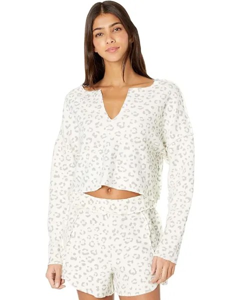 Пижамный комплект Free People Rain Check Set, цвет Ivory Combo