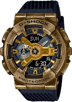 Японские наручные  мужские часы Casio GM-110VG-1A9. Коллекция G-Shock