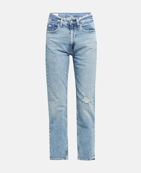 Прямые джинсы Gap, светло-синий