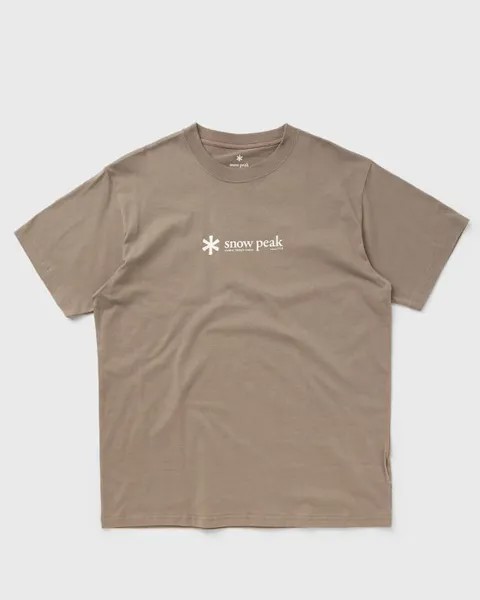 Футболка Snow Peak Soft Cotton Logo Short Sleeve T-Shirt, цвет pro.