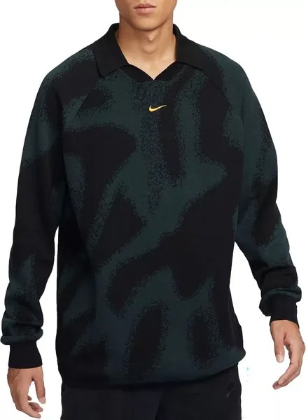 Мужской вязаный футбольный свитер с длинными рукавами Nike Culture of Football