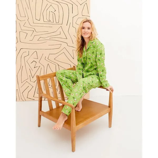 Ночная сорочка женская KAFTAN зеленая 40, 42