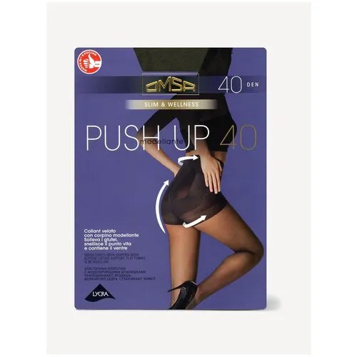 Колготки Omsa Push Up, 40 den, размер 3, fumo