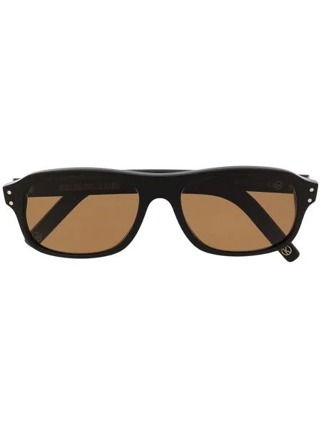 Cutler & Gross солнцезащитные очки с затемненными линзами в квадратной оправе