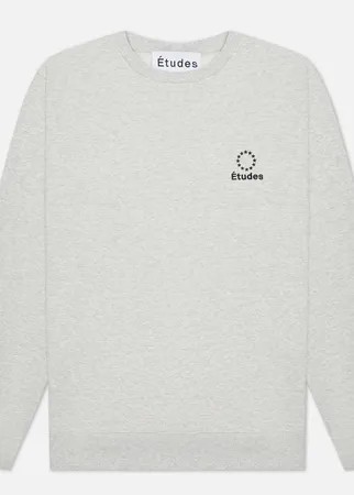 Мужская толстовка Etudes Essentials Story Logo, цвет серый, размер L