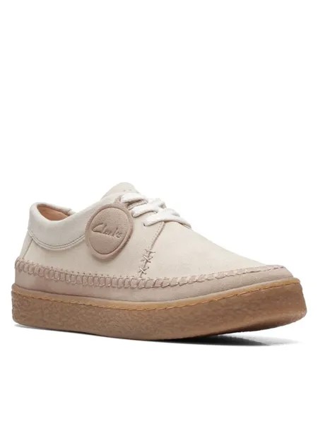 Полуботинки женские Clarks Barleigh Weave бежевые 39 EU