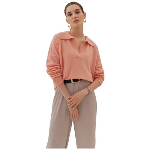 Поло LORIA PRIMROSE PINK из 100% ROYAL кашемира