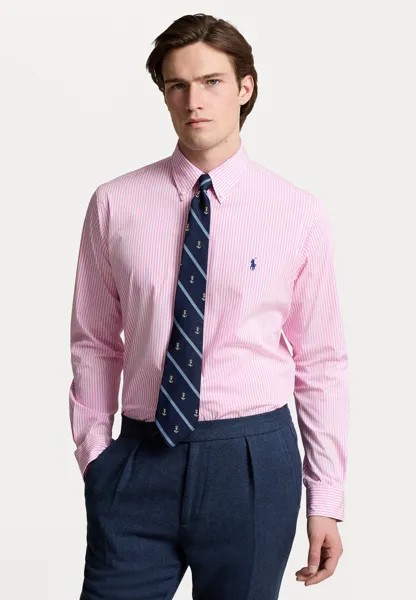 Рубашка Long Sleeve Sport Polo Ralph Lauren, цвет pink/white