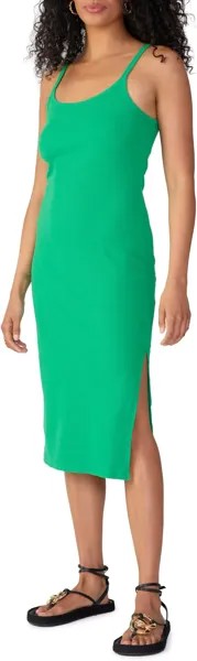 Платье Sanctuary Binding Detail Rib Maxi, цвет Jelly Bean