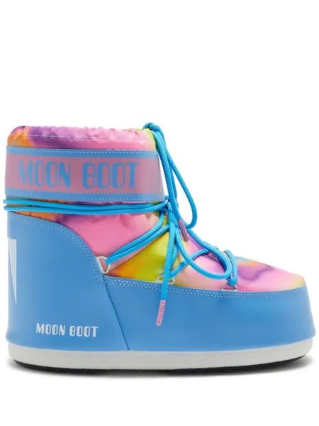 Moon Boot ботинки Icon Low Tie-Dye, синий