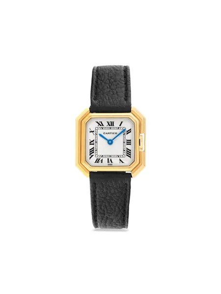 Cartier наручные часы Paris Sextavado pre-owned 22 мм 1985-го года