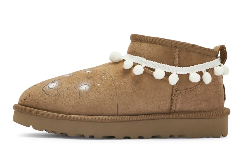 CLASSIC ULTRA MINI Зимние ботинки женские каштановые Ugg