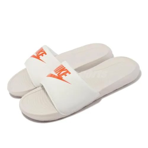 Nike Victori One Slide Sail Safety Orange Мужские повседневные сандалии Тапочки CN9675-108