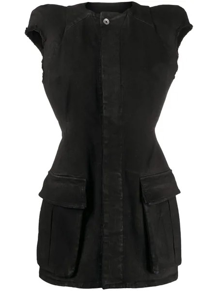 Rick Owens DRKSHDW куртка с потайной застежкой