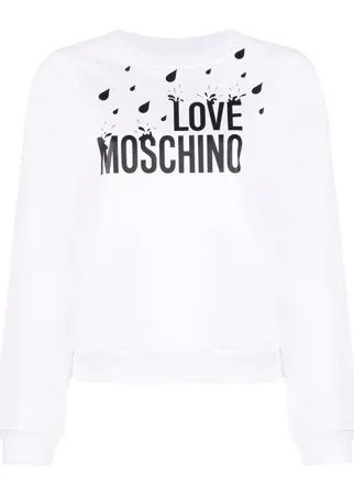 Love Moschino свитер с принтом