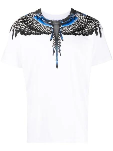 Marcelo Burlon County of Milan футболка с принтом Wings, белый