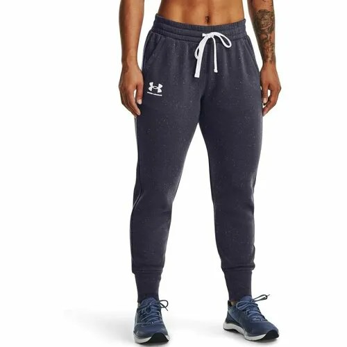 Брюки спортивные Under Armour, размер INT L, серый, фиолетовый