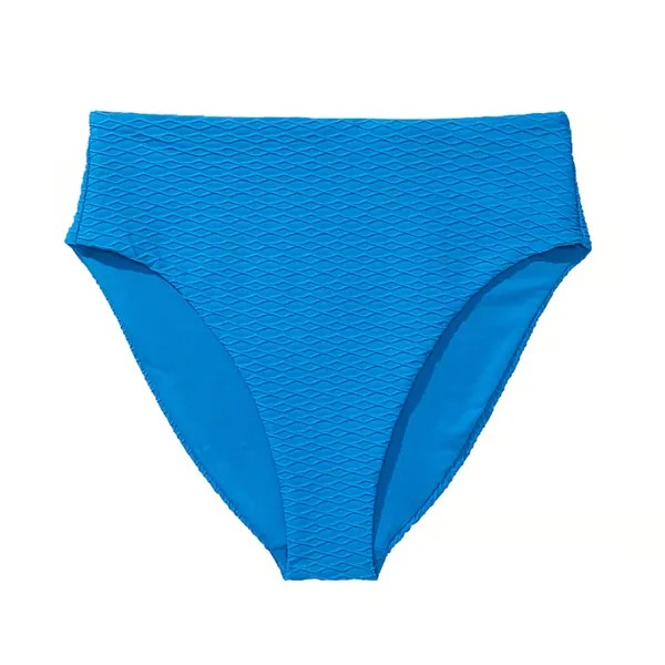 Плавки бикини Victoria's Secret Swim Mix & Match High-Waist Full-Coverage Fishnet, синий