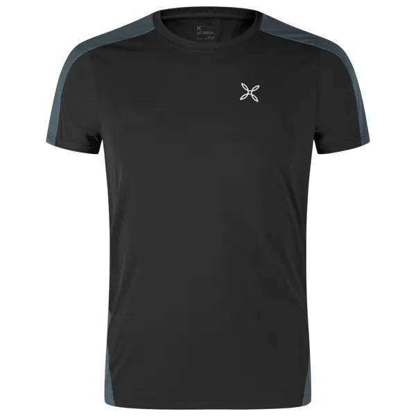 Функциональная рубашка Montura Hade T Shirt, цвет Nero/Piombo