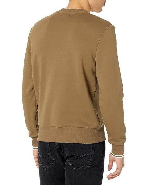 Толстовка Fred Perry Crew Neck Sweatshirt, цвет Shaded Stone