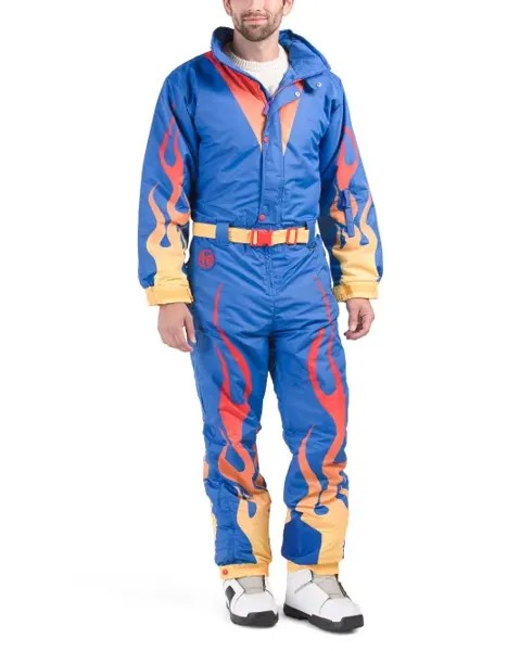 Мужской водонепроницаемый лыжный костюм Bring The Heat Tipsy Elves, цвет Multi