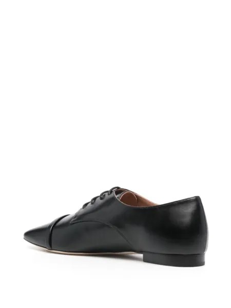 Malone Souliers кожаные туфли на шнуровке, черный