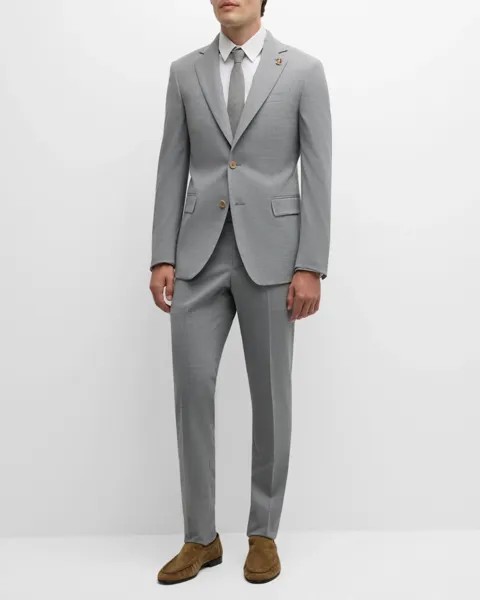 Мужской тонкий костюм-двойка Pal Zileri, цвет 21 Light Grey