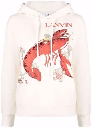 LANVIN худи с принтом