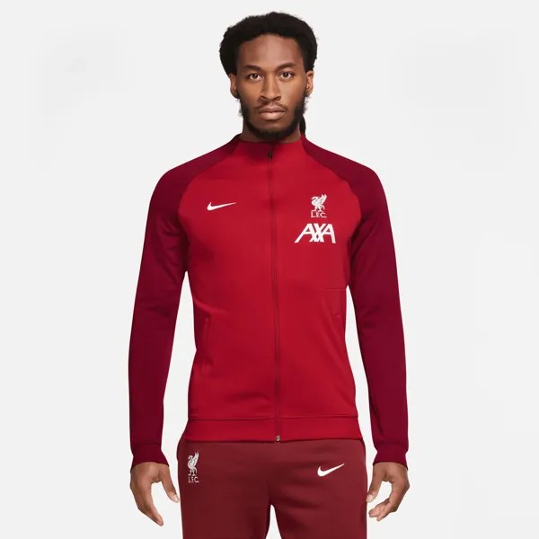 Спортивная куртка Nike FC Liverpool Academy Pro Anthem, красный