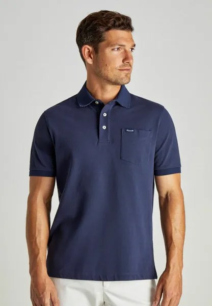 Рубашка-поло BASIC POCKET Façonnable, цвет marine