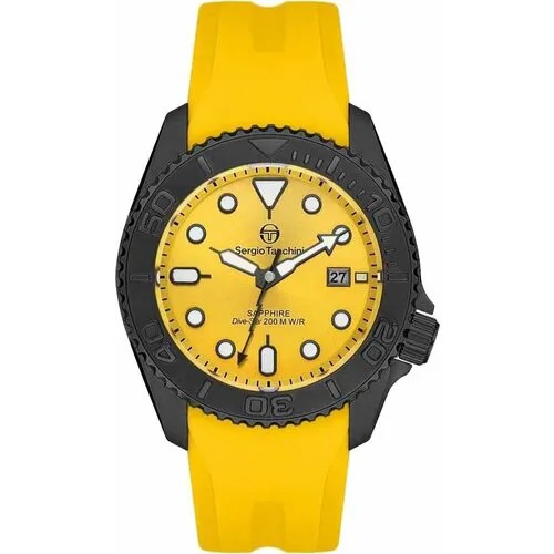Наручные часы SERGIO TACCHINI Archivio ST.3.10002-3, желтый, черный