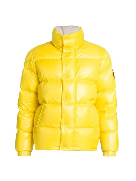 2 Пуховик Moncler 1952 Dervox Moncler Genius, желтый