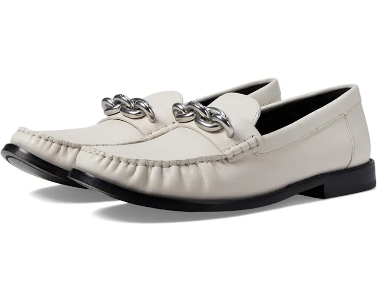 Лоферы COACH Jess Leather Loafer, цвет Chalk