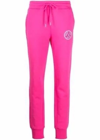 Versace Jeans Couture спортивные брюки V-Emblem кроя слим
