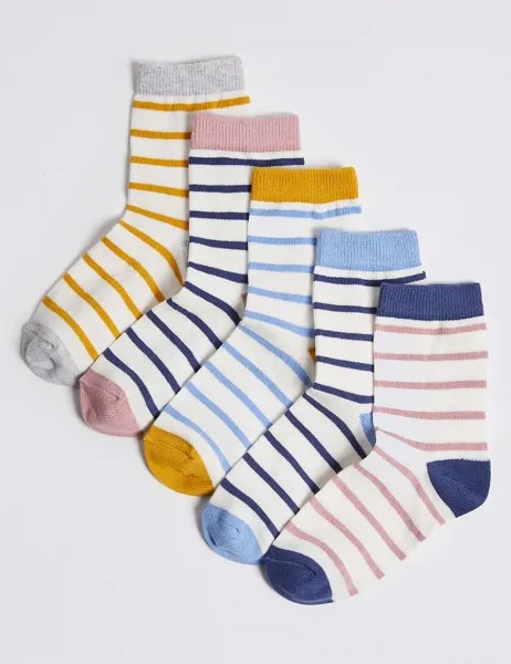 Детские носки в полоску с технологией Freshfeet™ (5 пар)